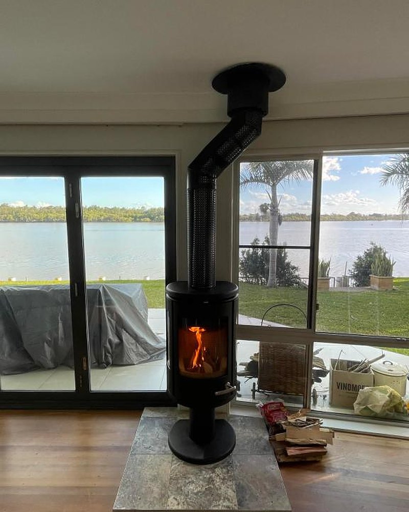 Pedestal Wood Heater — Bush2Beach Plumbing & Gas