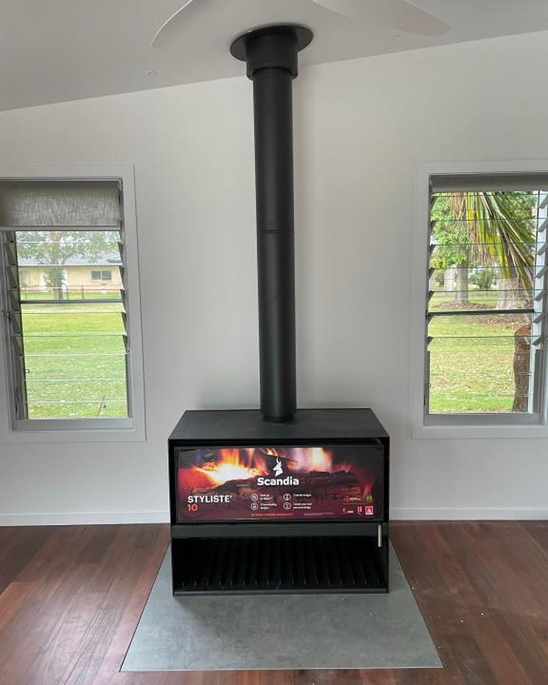 Freestanding Wood Heater — Bush2Beach Plumbing & Gas